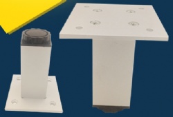 Plastic furniture foot square board adjustable cabinet sofa office round furniture feet