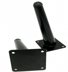 Good Quality Stainless Steel Black Furniture Legs Cabinet Sofa Leg