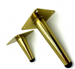 Factory Price Office Table Desk Leg Metal Furniture Legs Vertical Oblique Furniture Feet for Sofa Cabinet