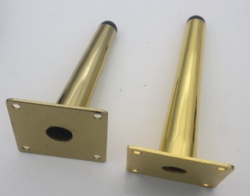 Hot sale metal golden modern sofa legs chrome gold sofa metal legs sofa leg