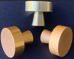 Round Kitchen Furniture Knob Matt Gold Door Knob Gold Drawer Knob For Bedroom Furniture and Washroom Furnit