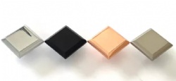 Square decorative furniture drawer knob And Knobs Cupboard Wardrobe Dresser Shoe Box Knob