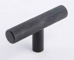 Luxury 2inch Furniture Cabinet Drawer Knurled T Bar Pull Knob Handle