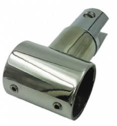 Manufacturers direct sales Stainless steel shower room accessories 201 / 304 stainless steel pipe sleeve bathroom pipe connector