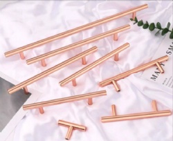 Pink Rose Gold Furniture Cabinet Drawer Wardrobe Cupboard Handle
