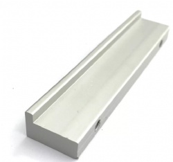 Extreme Simple Furniture Handles Aluminum Profile Silver Matt Cabinet Pull Handle