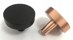 High quality furniture accessories cabinet drawer cupboard black pull knob
