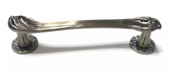 High quality Zinc alloy Pull Exterior Wooden Door Bronze Handle