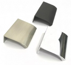 Good quality kitchen cabinet hardware aluminum profile door tab pull handle