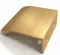 Customized size kitchen hardware kitchen cabinet door aluminum alloy profile tab pull handle