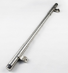 Manufacturer's direct sales Stainless Steel thickened sliding door guide rail round pipe toilet link shower room accessories