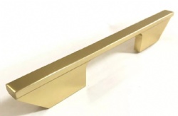 Good quality brass gold metal kitchen cabinet cupboard solid pull handle 96mm 128mm 160mm 192mm