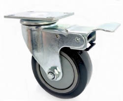 medium duty trolley castor wheels for shopping cart