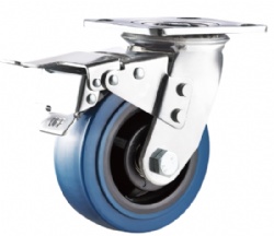 Good Price Industrial Fixed Heavy Duty PU Caster and Wheels