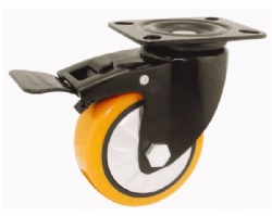 Small Plastic Core Polyurethane Trolley Wheels