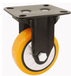 Small Plastic Core Polyurethane Trolley Wheels