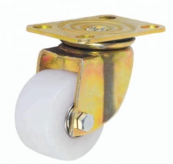 Swivel Top Plate  Nylon Castor Wheels